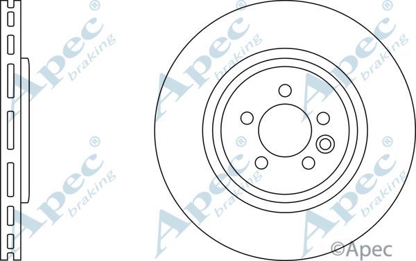 APEC BRAKING Jarrulevy DSK2371